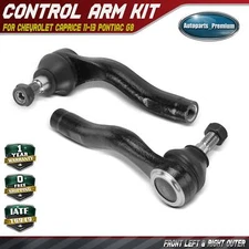 2x Front Outer Tie Rod End for Chevrolet Caprice 2011-2013 Pontiac G8 2008-2009