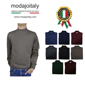 lupetto uomo misto lana