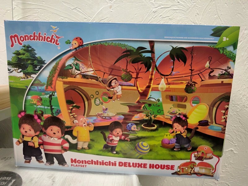 Grande maison Monchhichi neuve pour décorer la chambre enfant et jouer en famille