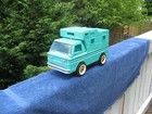 Vintage 1960's Structo Camper Pressed Steel & Plastic10 1/2