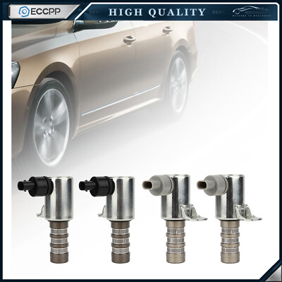 4 Pcs Variable Valve Timing Solenoid For 2011-2017 Ford F-150 Explorer 3.5L