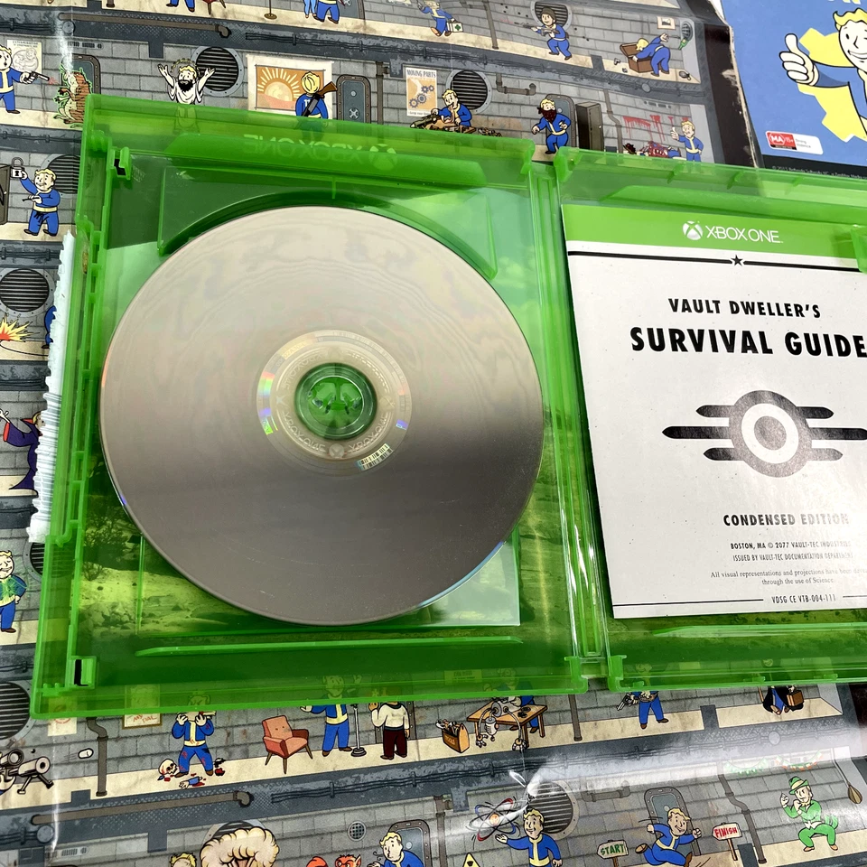 Fallout 4 XBOX One Video Game Microsoft Bethesda Complete with Manuel and Poster - Image 4 of 4