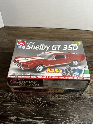 AMT 1967 Shelby GT 350 Plus Pack Kit # 8599 1:25 New, Sealed ~Vintage~