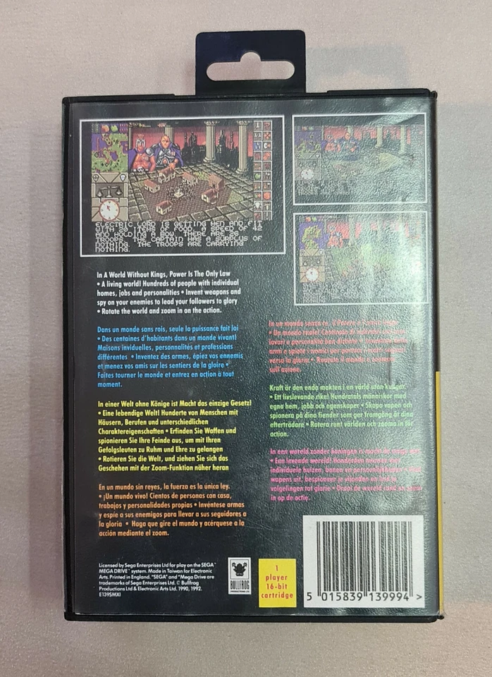 Vintage Powermonger Sega Mega Drive brand new NOS unopened  - Image 2 of 4