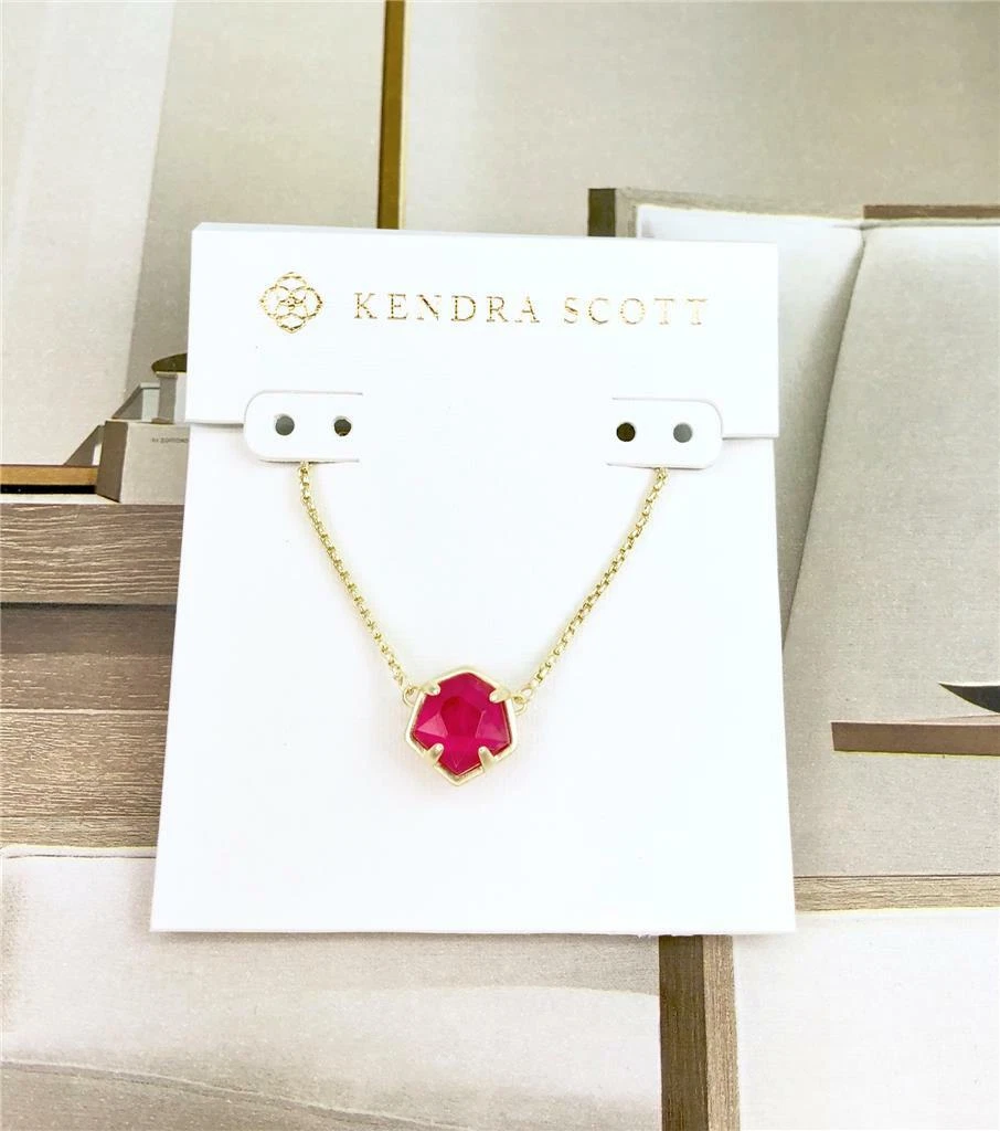 Kendra Scott | Jewelry | Kendra Scott Emilie Three Stone Strand Necklace  Azalea Illusion | Poshmark