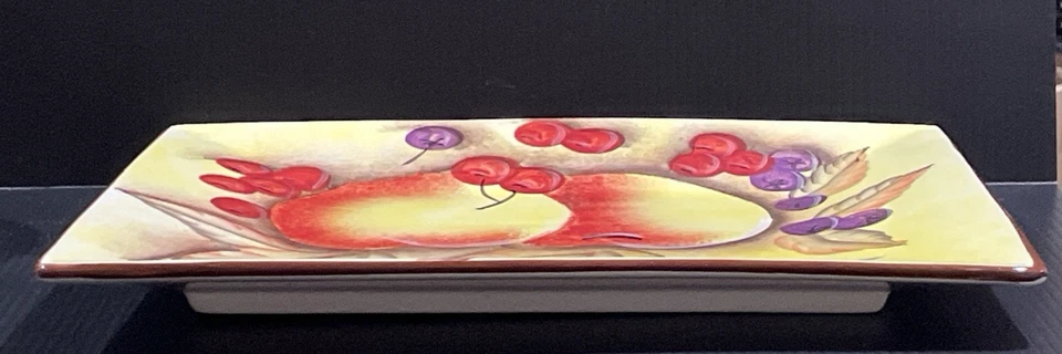 Plato de fruta siciliana rectangular Maxwell Williams en caja original dañada Foto 3 de 4