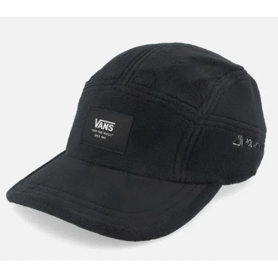 Mte Vans Polartec Camper Black 5-Panel Size O/S NWT
