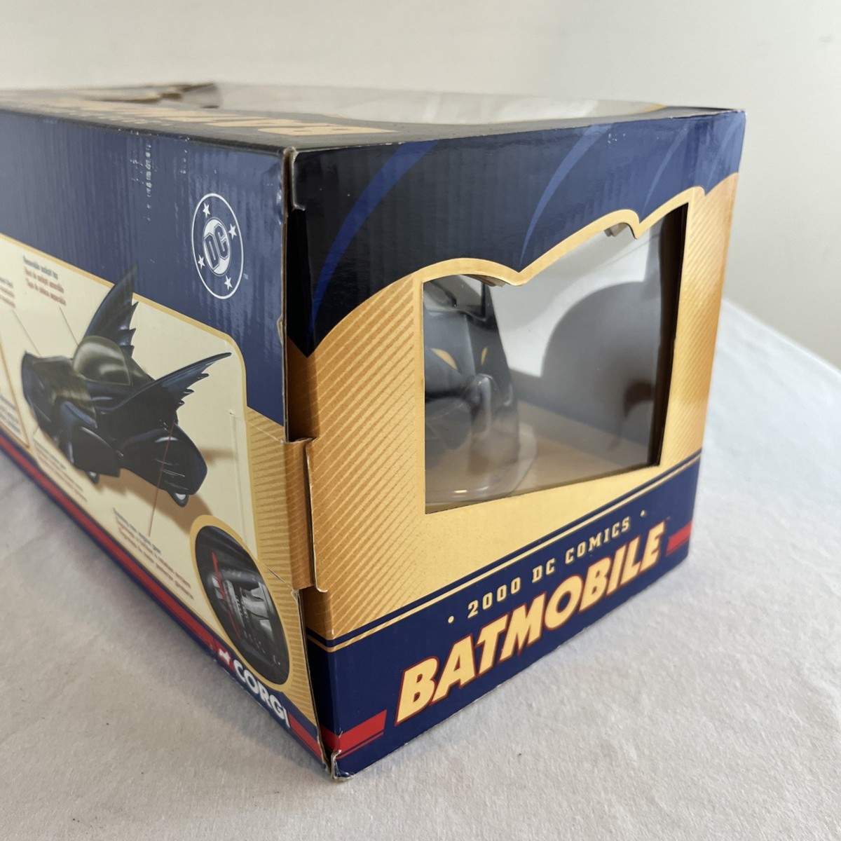 Batmobile Corgi 2000 DC Comics Batman 1/18 Diecast - Open Box | eBay