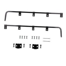Mud Flap Hangers for Semi Trucks, Length: Straight 30.25" Mudflap Hanger Kit