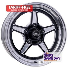 Billet Specialties Bspbrs23580l6555 Black Aluminum 15 Inch Wheel Rim 5x4.5 15x8 Billet Specialties Bspbrs23580l6555 Black Aluminum 15 Inch Wheel Rim 5x4.5 15x8