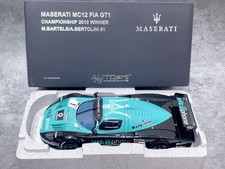 Autoart Ferrari MASERATI MC12 FIA GT1 2010 #1 1/18 Diecast Excellent JAPAN