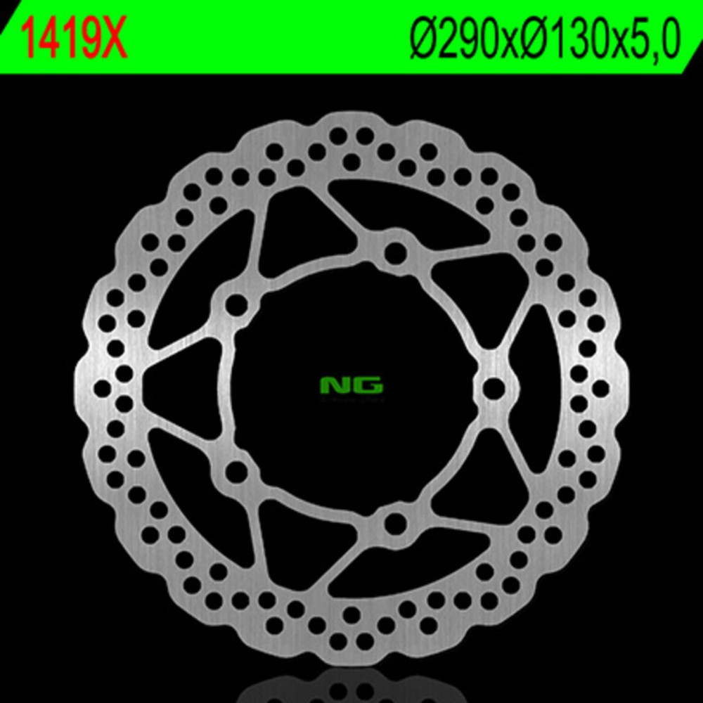 Free Shipping NG BRAKES Fixed Wavy Brake Disc For Motorcycle Parts