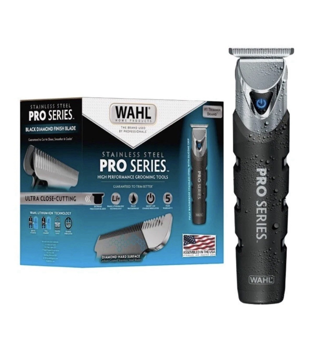 Wahl Pro Series Forever Blade Stainless Steel Cordless Lithi