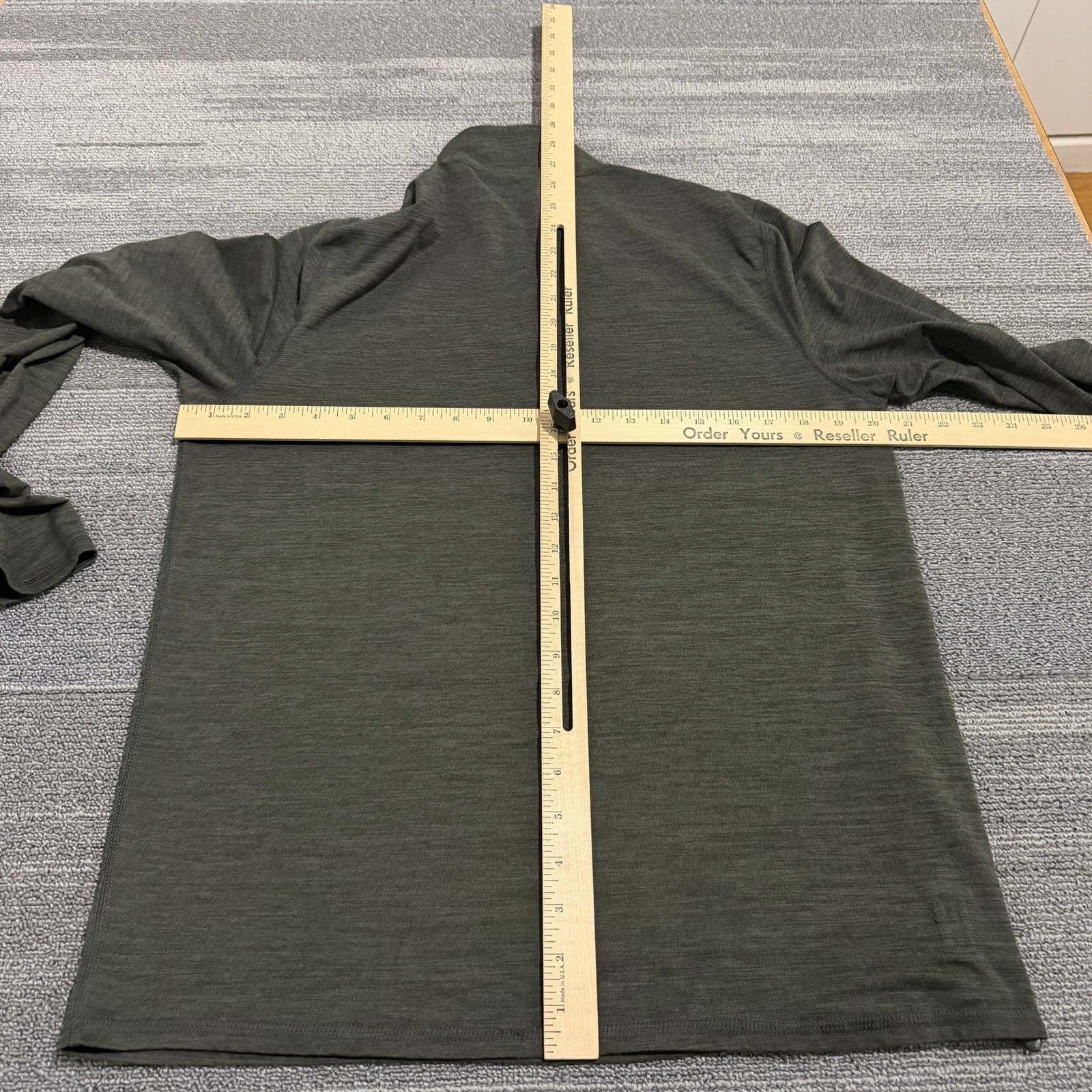 Vuori Pullover Medium Gray Ease Performance 2.0 H… - image 6