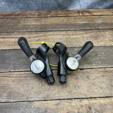 Vintage Shimano Deore SL-MT62 Light Action 7s Thumb Shifters 22.2mm Pair MTB