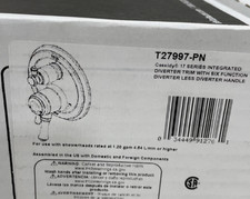 Delta Cassidy T27997-PN 6 function Diverter Valve Trim Shower Polished Nickel