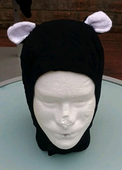 Disfraz de Panda Adulto Mediano Cabeza y Pies Halloween Hecho a Mano Envío Gratis Foto 4 de 4