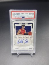 2020 Panini National Treasures Lamelo Ball Notable Nicknames Auto 10/10 PSA 8