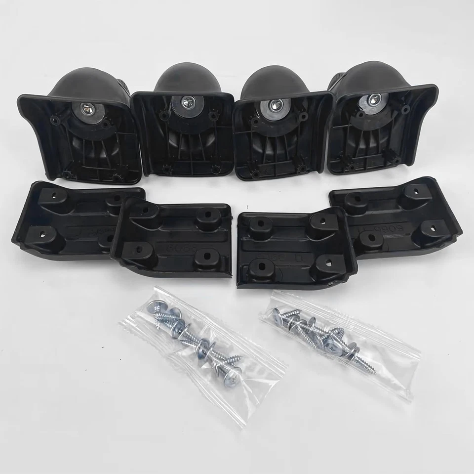 Volein 2 Pair Kofferrollen Ersatzrollen für Koffer Koffer Ersatzrollen Schwen... - Bild 4 von 4