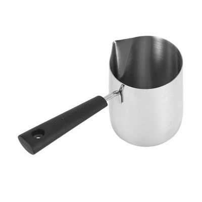 NISHZHU Türkische Kaffeekanne 600ml - Edelstahl Milchwärmer & Schokoladen-Schmelzer