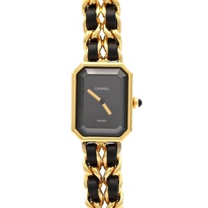 Authentic Authentic Chanel Premiere Gold Plated Quartz Watch, Size M, H0001 #260-008-3...