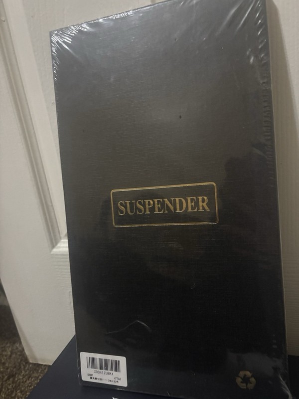 Red Suspenders Brand New In Box 47”