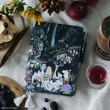 Hobonichi Techo Cousin A5 Moomin Big Party Night Notebook Cover Japan