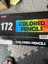 Shuttle Art 172 Colored Pencils Soft Core Color Pencil Set NEW Sealed