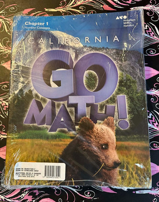 Houghton Mifflin Harcourt California Go Math  Grade 2 Ch. 1-11 Soft Cover