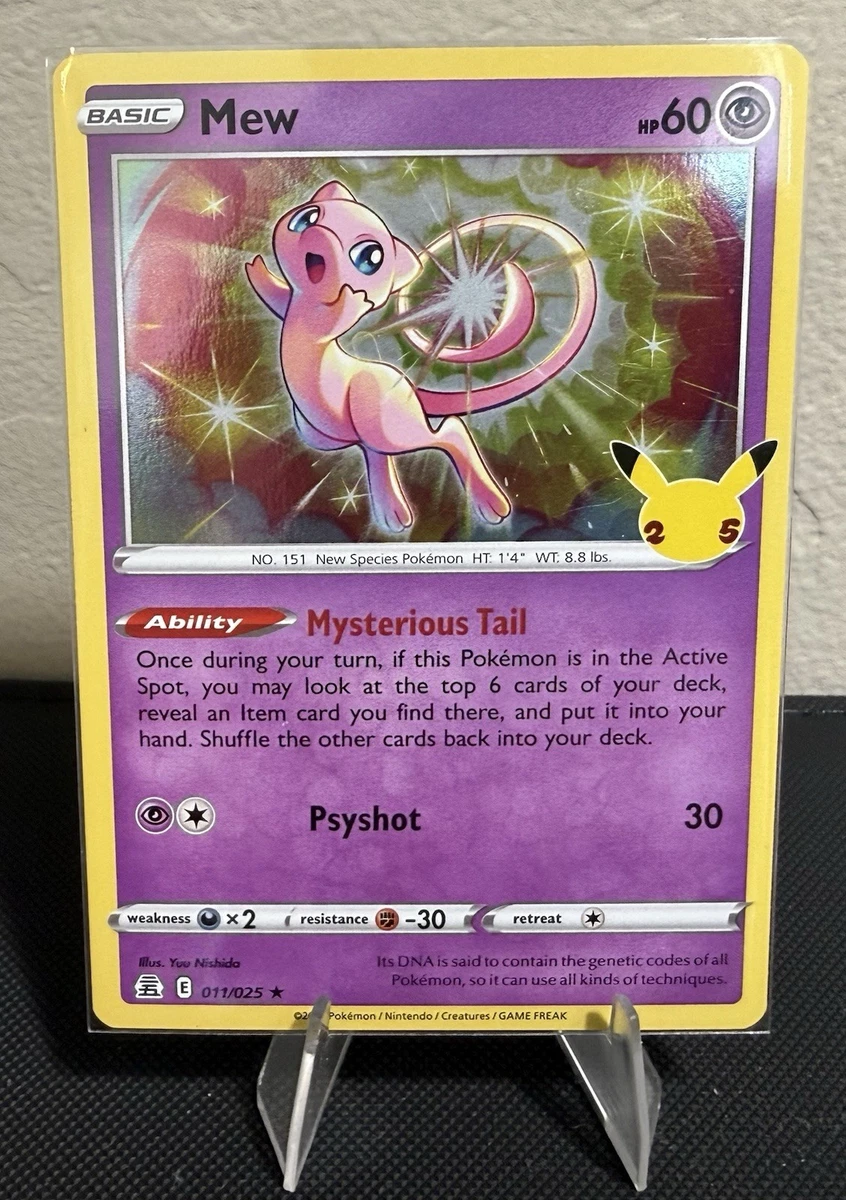 holographic mew pokemon card value Ancient (PSA 10 Gem Mint Condition) GoldenFishGames RarityUltra Rare Hit Points180 HP Ability Restart Once during your turn PokeDATA - Check current Pokemon