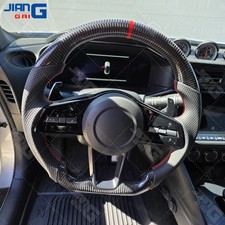 Real Carbon Fiber Sport Steering Wheel For Nissan Z Fairlady 400z Rz34 2023+