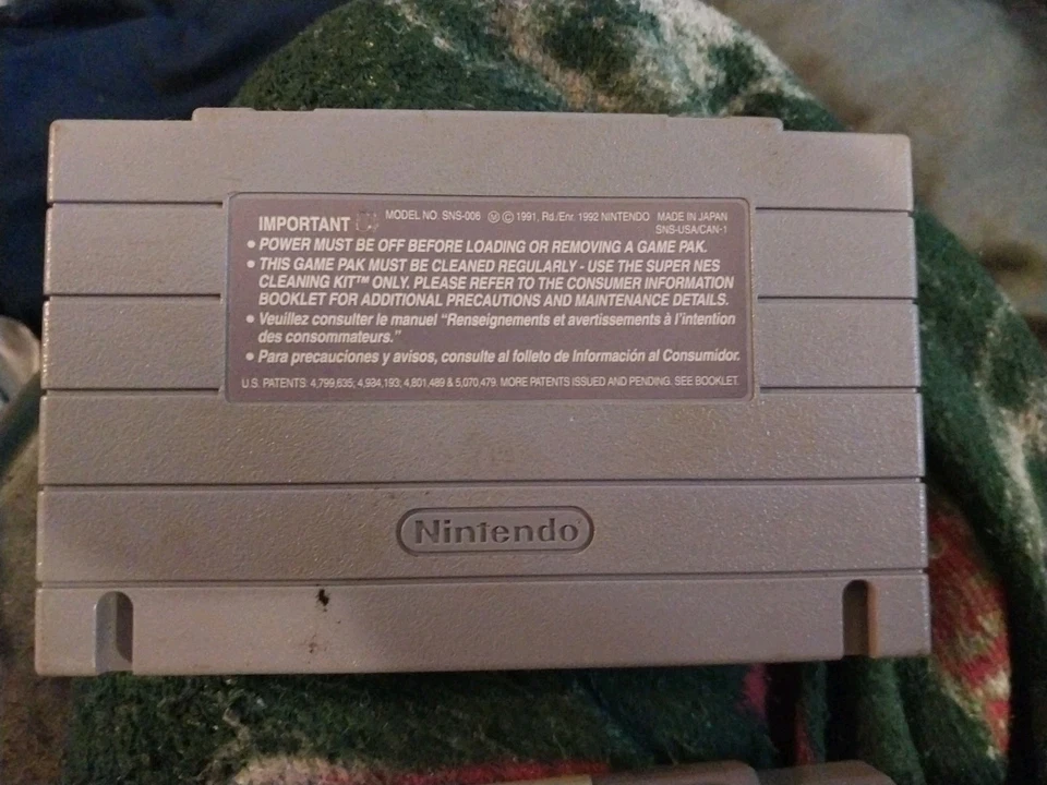 LOTE DE 2 CARTUCHOS DE VIDEOJUEGOS SNES Lethal Weapon Stanley Cup NHL Super Nintendo  Foto 3 de 4