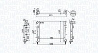 Magneti Marelli 350213151100 KüHler, MotorküHlung Passend FüR Fiat Ford