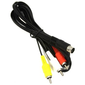 10-Pin RCA Audio Video Cable for Saturn Console Bulk (Hexir) AV A/V Cord Adapter