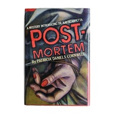 Postmortem by Patricia Daniels Cornwell First Ed Dr. Kay Scarpetta Debut  HC/DJ 