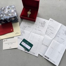 Rolex Datejust Champagne Diamond Dial 69173 Jubilee - Box Rolex Card + Service 6