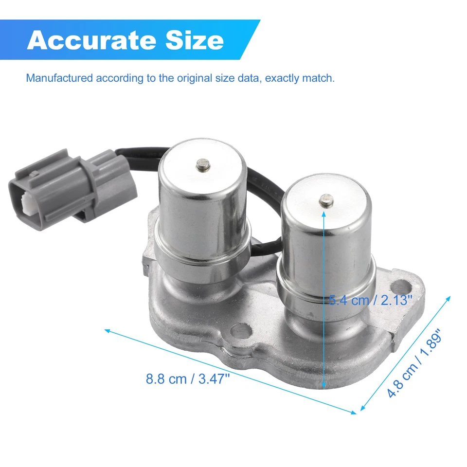 Paquete de 1 para Honda Accord Prelude 1992-1993 transmisión cambio solenoide metal Foto 4 de 4