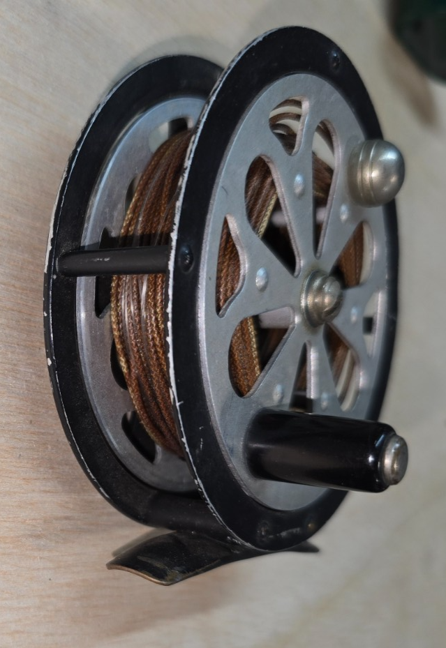 Moulinet De Pêche à La Mouche Vintage Pflüger Sal-Trout N°1554 – États-Unis
