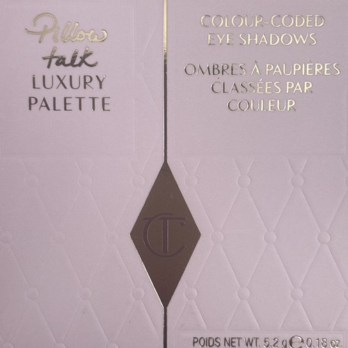 CHARLOTTE TILBURY Luxury Palette PILLOW TALK Eyeshadow Quad NEW IN BOX