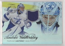 2014-15 Fleer Showcase Flair Row 0 Rookies Jerseys Andrei Vasilevskiy #56 6wp