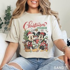 Image of Mickey And Minnie Christmas On Main Street Shirt, Disney Shirt, 202330