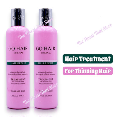 GO HAIR Repair Treatment for Thinning Hair , Hair Treatment 250ml x2