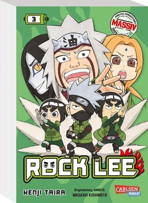 Rock Lee Massiv 3 Der NARUTO-Spin-off als Massiv-Ausgabe | NARUTO MASSIV der ...