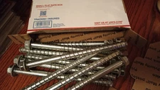 (10 pc) Simpson Strong Tie THD50800H Titen Concrete Screw Anchor Zinc 1/2" x 8"
