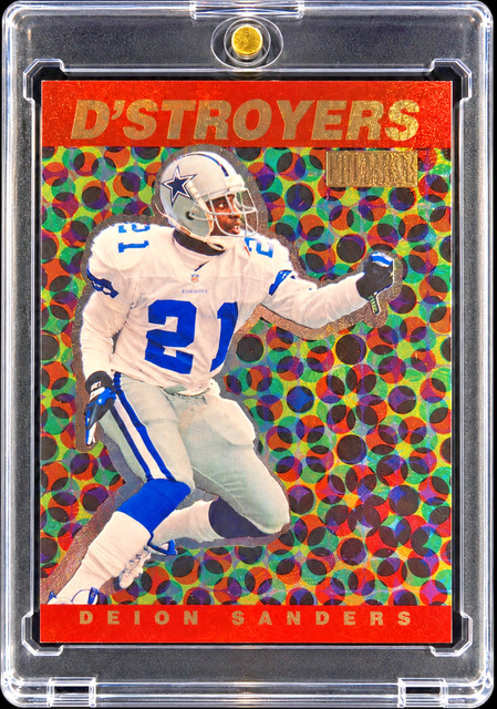 Deion "neon" Sanders Dallas Cowboys Near Mint