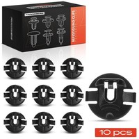 Frankberg 10X NYLON-CLIP Schwarz Radseitig Passend FüR Audi A1 A4 A5 A6 A7 Q5