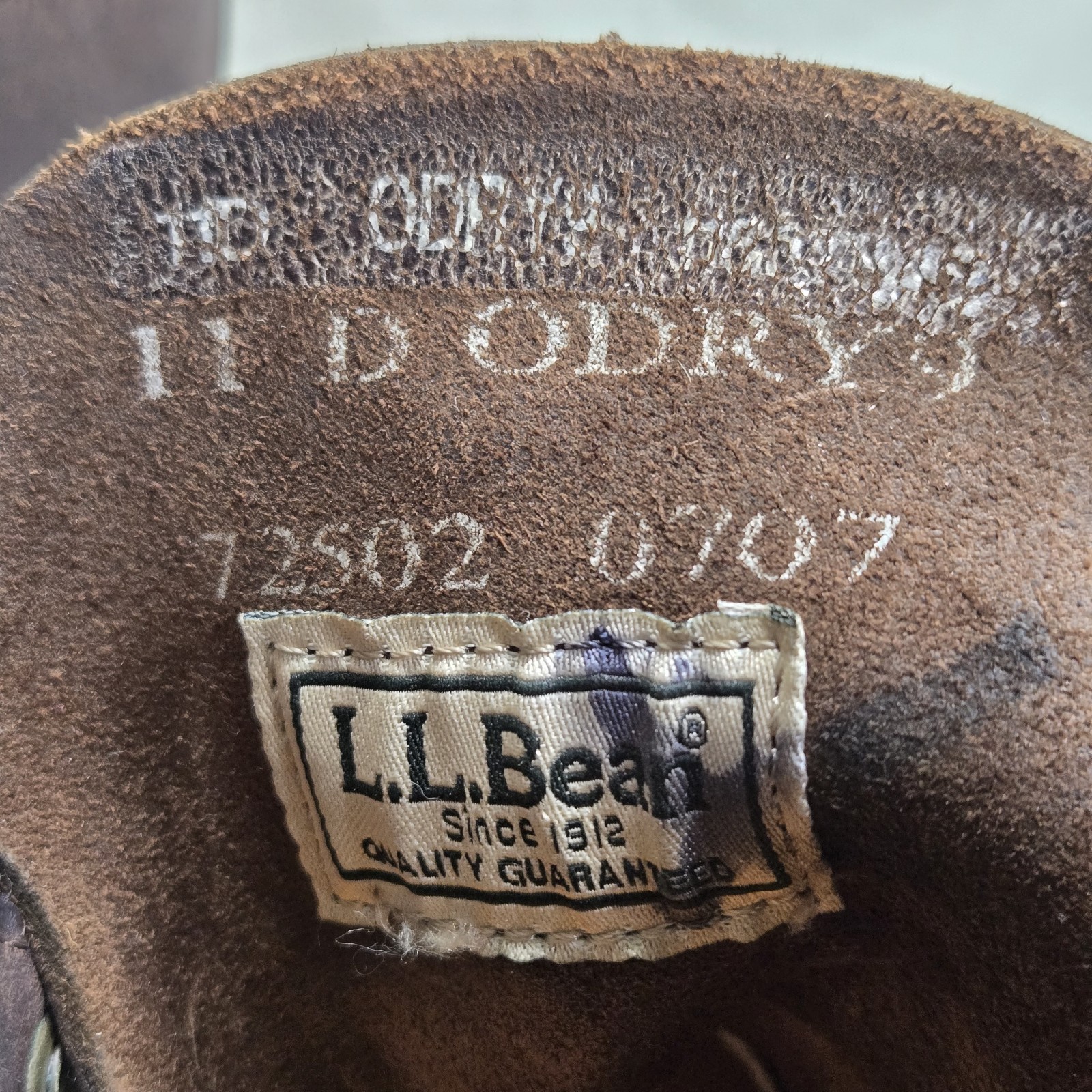 Chippewa LL Bean Katahdin Engineer Boots Plain Toe Mens 11 D MADE IN USA VINTAGE