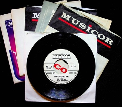Gene Pitney Lot Of 6 Records 45s Musicor Pye Love Grows Amici Miei Big Job
