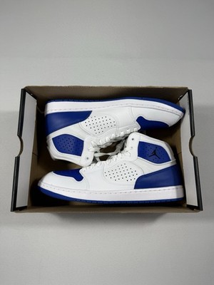 New Men s Size 11.5 White Blue Jordan Access Basketball Shoes AR3762 104