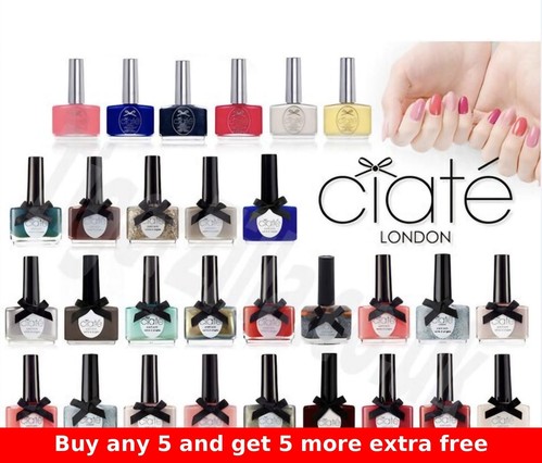 Ciate Nail Polish Varnish 13.5ml Various Colours. Check Details. Fast Shipment - Picture 1 of 9